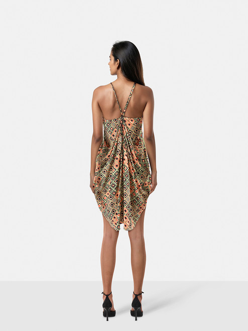 Missoni Abstract Patterned Floral Detail Dress Missoni Abstract Patterned Floral Detail Dress