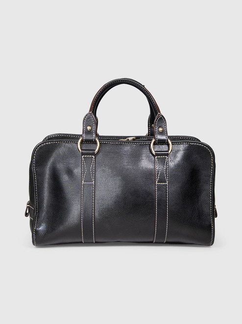 Lancel Black Leather Handbag Lancel Black Leather Handbag