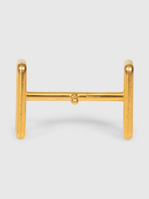 Hermès Gold Plated Belt Buckle