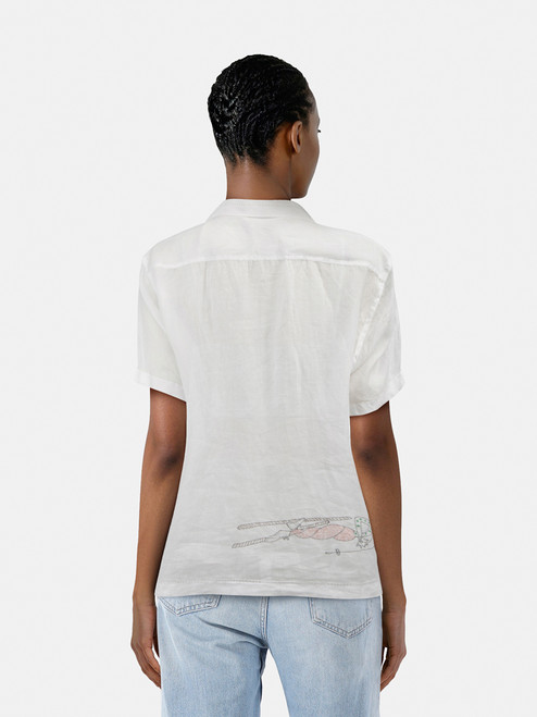 Bode Skiers Embroidered Camp Shirt Bode Skiers Embroidered Camp Shirt