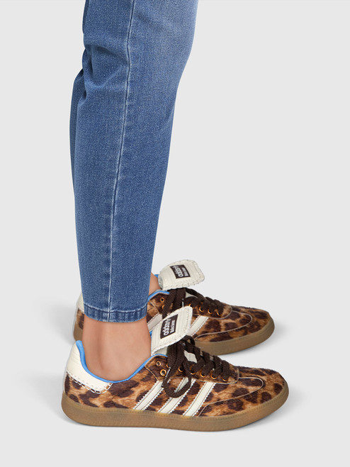 Wales Bonner Adidas x Wales Bonner Brown Leopard Pony Calfskin Trainers