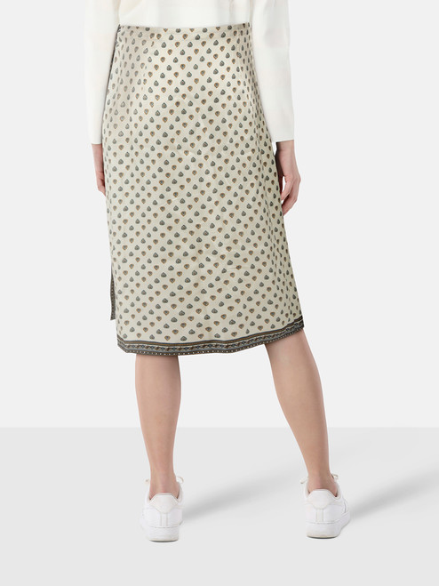 DÔEN Paisley Print Wrap Delia Skirt