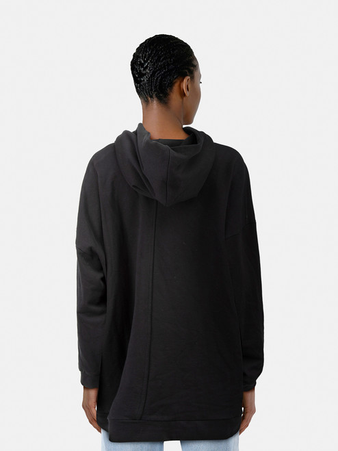 The Row Black Long Sleeve Hoodie