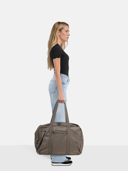 Anya Hindmarch Khaki 24Hour Travel Bag