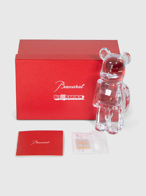 Baccarat Clear Be@rbrick Figurine Baccarat Clear Be@rbrick Figurine