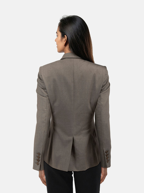 Stella McCartney Grey Wool Blazer