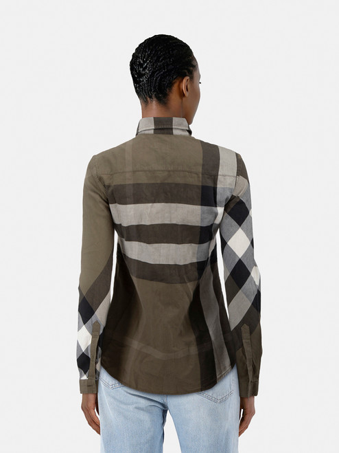 Burberry Khaki Nova Check Shirt