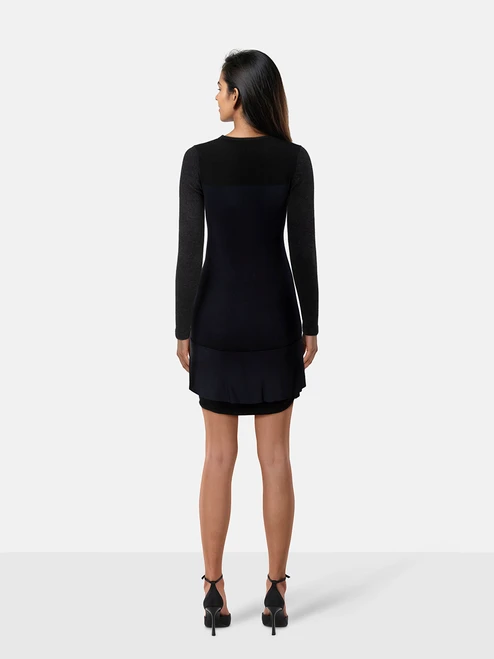 Isabel Marant Panelled Mini Wool Dress