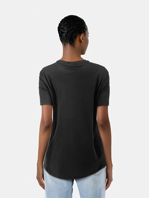 Alexander McQueen Black Logo Print T-Shirt