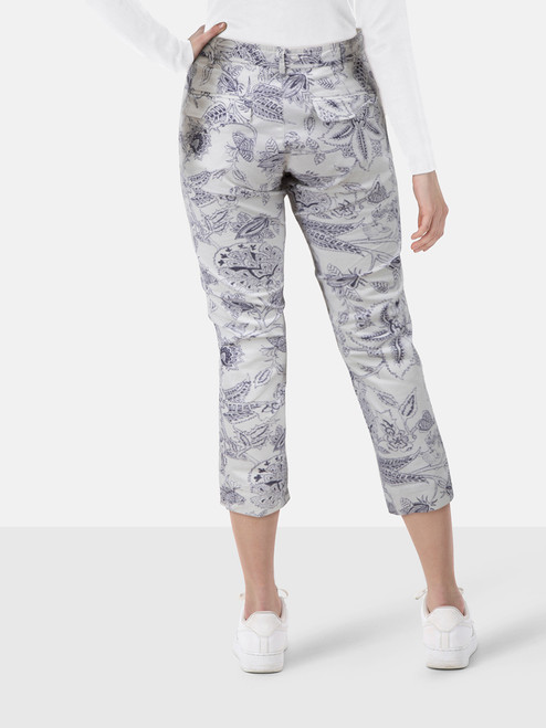 Isabel Marant Floral Print Low Rise Jeans