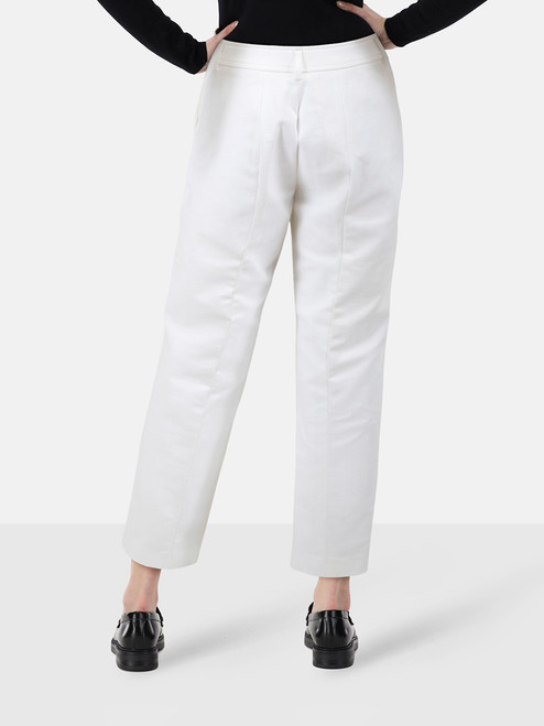 Emilio Pucci White Straight Fit Trousers
