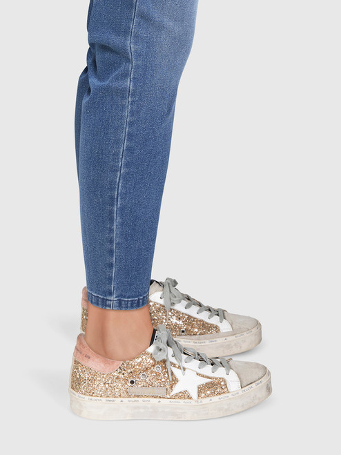 Golden Goose Super Star Glitter Trainers