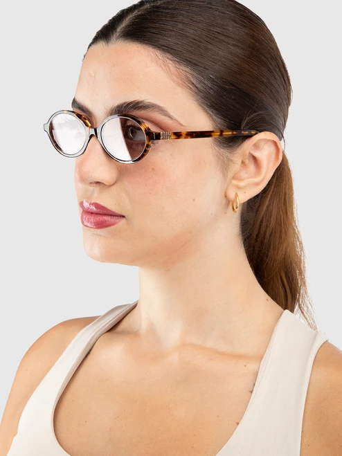 Miu Miu Honey Havana Tortoiseshell Sunglasses