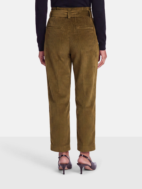 Erdem Green Corduroy Nelle Trousers