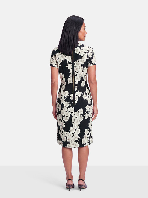 Erdem Floral Midi Cut Out Camila Dress
