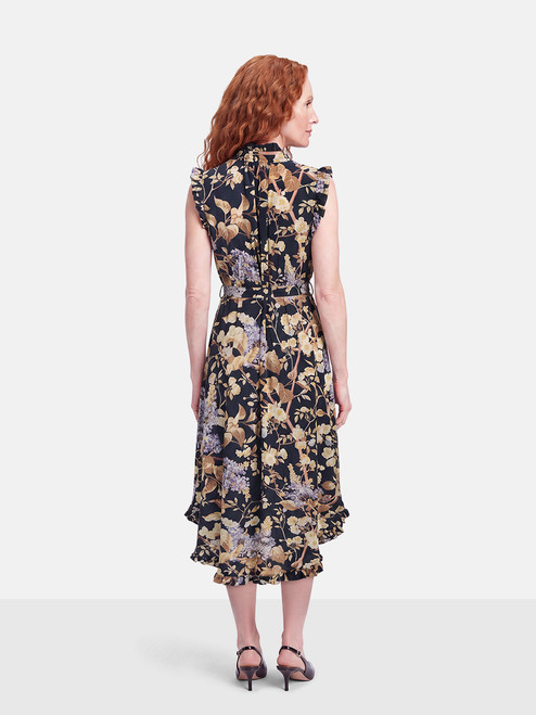 Zimmermann Ruffled Silk Floral Dress Zimmermann Ruffled Silk Floral Dress