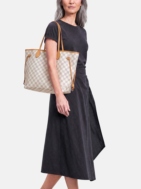 Louis Vuitton Damier Azur Neverfull MM Tote