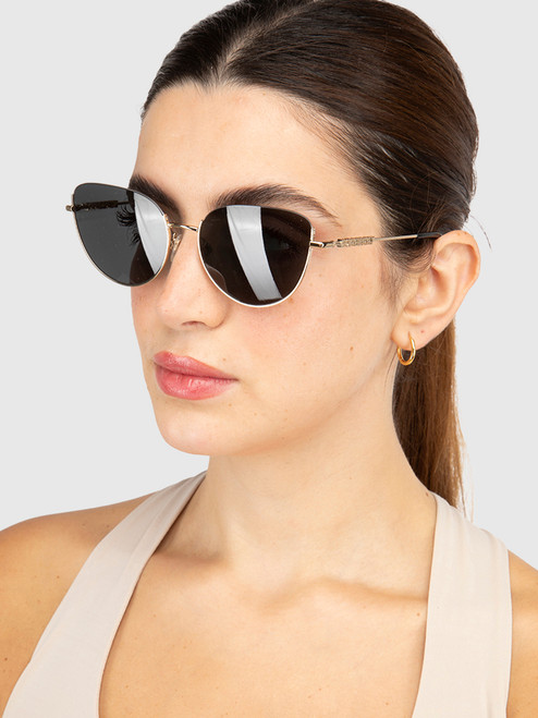 Burberry Black Logo Harper Sunglasses