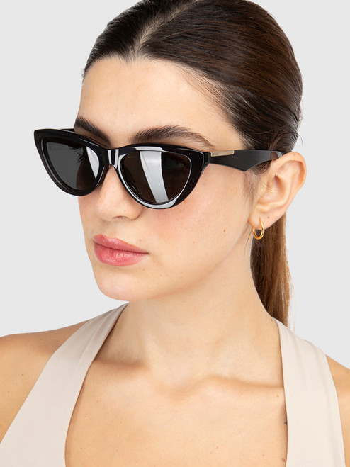 Burberry Black Cat Eye Sunglasses