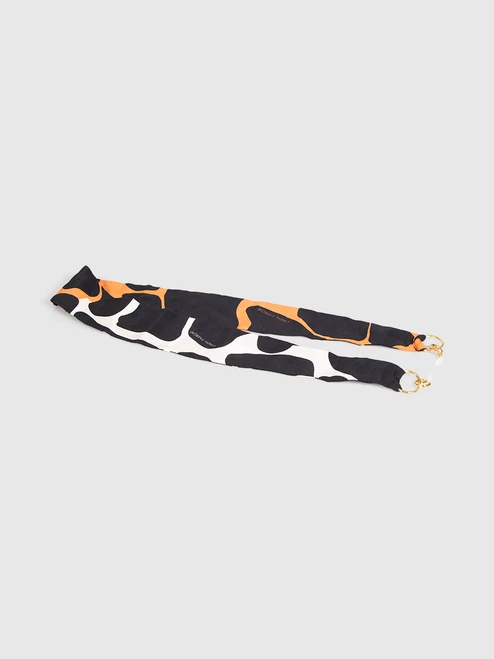 Linda Farrow Abstract Print Glasses Scarf Linda Farrow Abstract Print Glasses Scarf