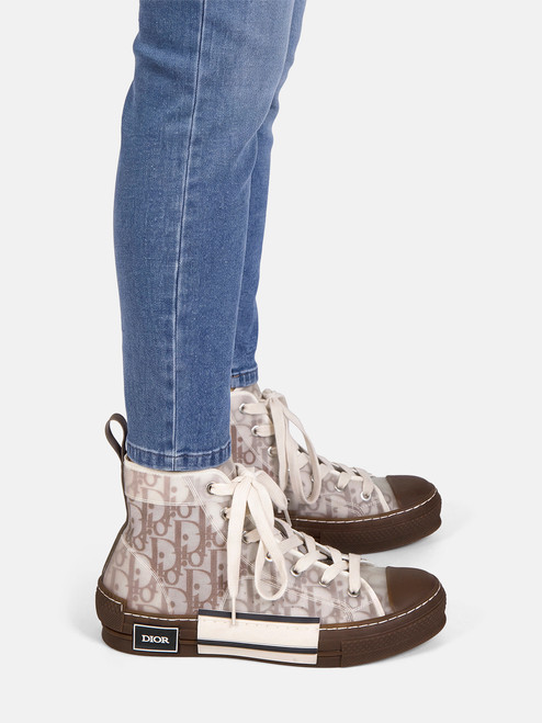 Dior B23 Dior Oblique High Top Trainers