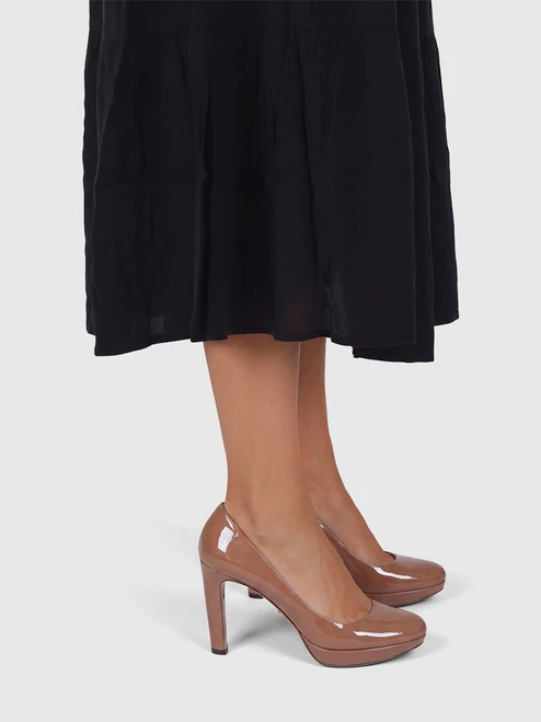 Prada Patent Leather Brown Pumps