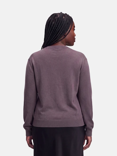 Etro Purple Cashmere Knit Top