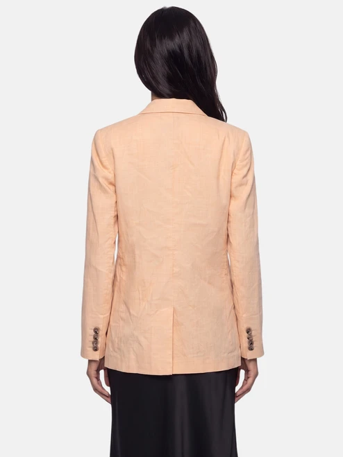 ME+EM Peach Single Breasted Blazer