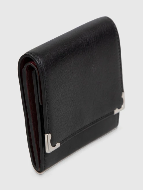 Cartier Black Leather Coin Pouch