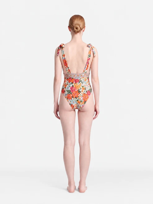 FARM Rio Bloom Garden One Piece Swimsuit