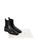Totême Black Square Leather Chelsea Boots