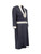Tory Burch Navy 3/4 Sleeve Knee Length Dress