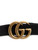 Gucci Black GG Marmont Leather Belt