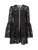 Alexander McQueen McQ Black Lace Zip Up Mini Dress