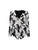 Safiyaa Black & White Paloma Bicolour Sequin Jacket