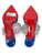 Women Christian Louboutin Levita Spiked Court Shoes - Blue Size UK 6 US 9 EU 39