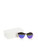 Dior Silver & White Mirrored Sunglasses