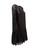 Ganni Black Cut Out Detail Long Sleeve Mini Dress
