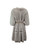 Manoush Grey Fur Knit Panel Long Coat