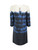 Stella McCartney Blue Silk Tie Dye Print Dress