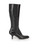 Prada Prada Sport Vintage Black Leather Knee High Boots