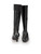 Prada Prada Sport Vintage Black Leather Knee High Boots