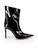 Alexandre Vauthier Black Patent Leather Pointed-Toe Heeled Ankle Boot