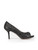 Miu Miu Black Glitter Open Toe Heels Miu Miu Black Glitter Open Toe Heels