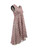 Dior Pink Silk Sequin Embellished Sleeveless Knee Length Dress