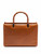 Women Gucci Vintage Brown Leather Bamboo Handbag