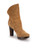 UGG Brown Suede Platform Shearling Lined Boots UGG Brown Suede Platform Shearling Lined Boots