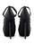 Women Yves Saint Laurent Black Suede Divine Peep Toe - Size UK6 US9 EU39
