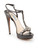 Prada Grey Leather T-Strap Platform Sandals