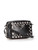 Prada Black Patent Embellished Mini Camera Bag